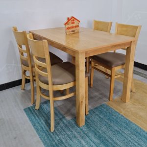 Set Bàn Ăn 4 Ghế Mostar (tự Nhiên) Bak-1153 (9)