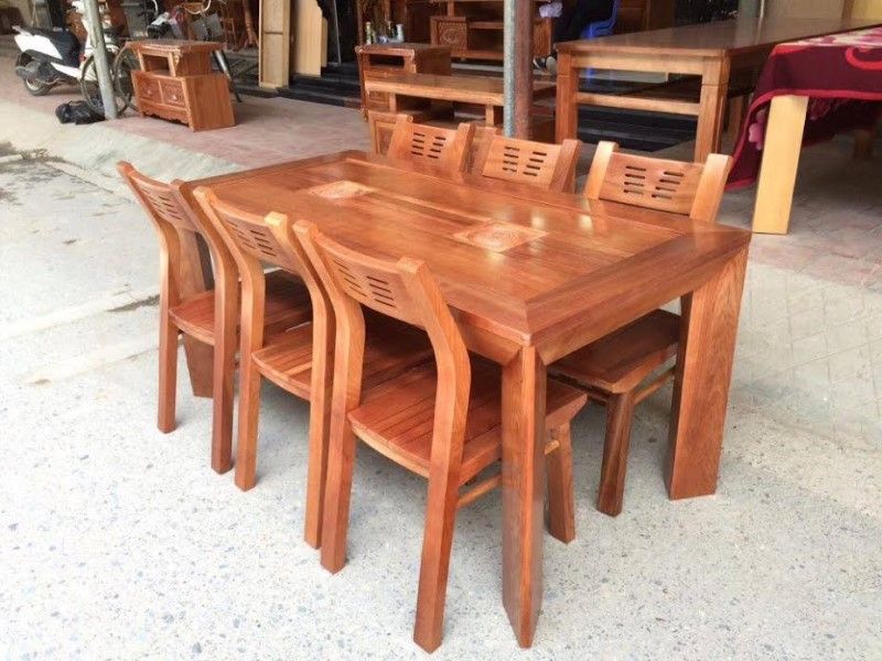 Một số loại gỗ dùng làm bàn ăn gỗ tự nhiên 2