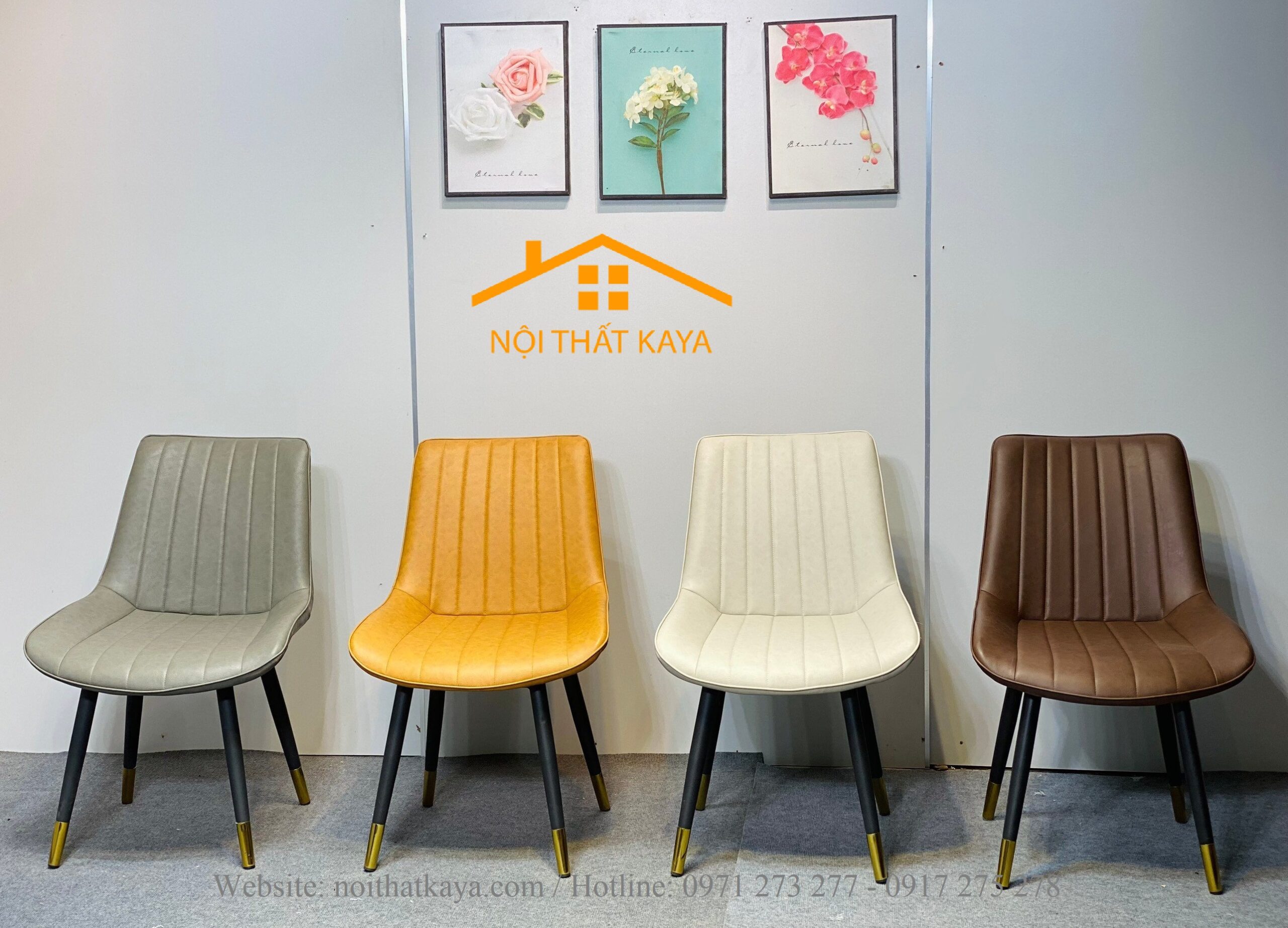 Bộ Bàn Mặt Đá Ceramic Chân A - 4 Ghế Nhập Khẩu KY-GH22 - Ảnh 8