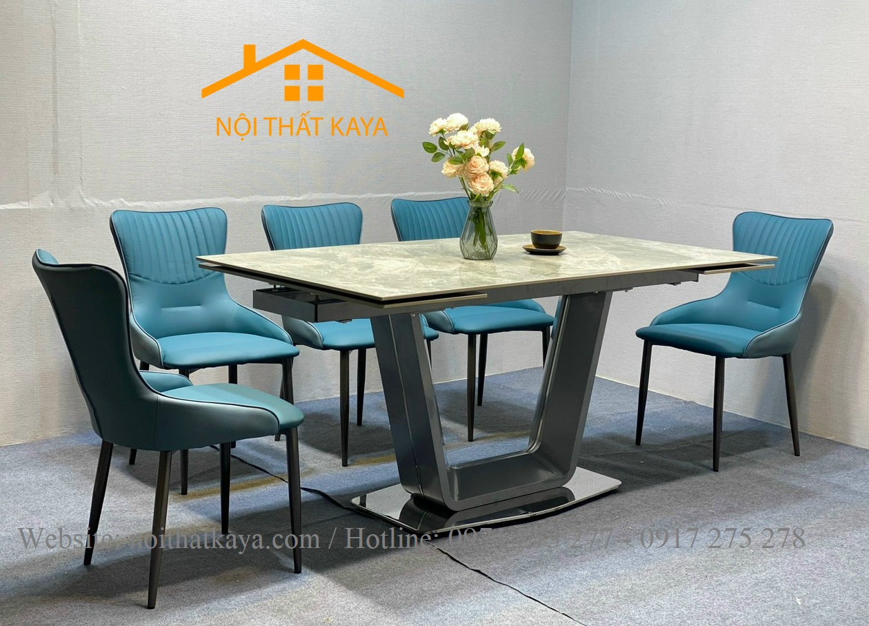 Bộ Bàn Mặt Đá Thông Minh – 6 Ghế Nhập Khẩu KY-GH37 - Ảnh 9