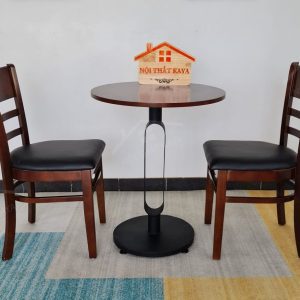 Cabin - Mostar 2 Ghế + Bàn Chân Sắt Ky-gh 101 (1)