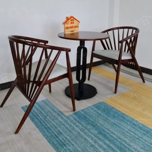Genny 2 Ghế + Bàn Chân Sắt Ky-gh 101 (3)