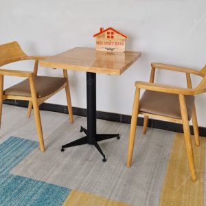 Hirosima 2 Ghế + Bàn Chân Sắt Ky-gh 102 Vuông (2)
