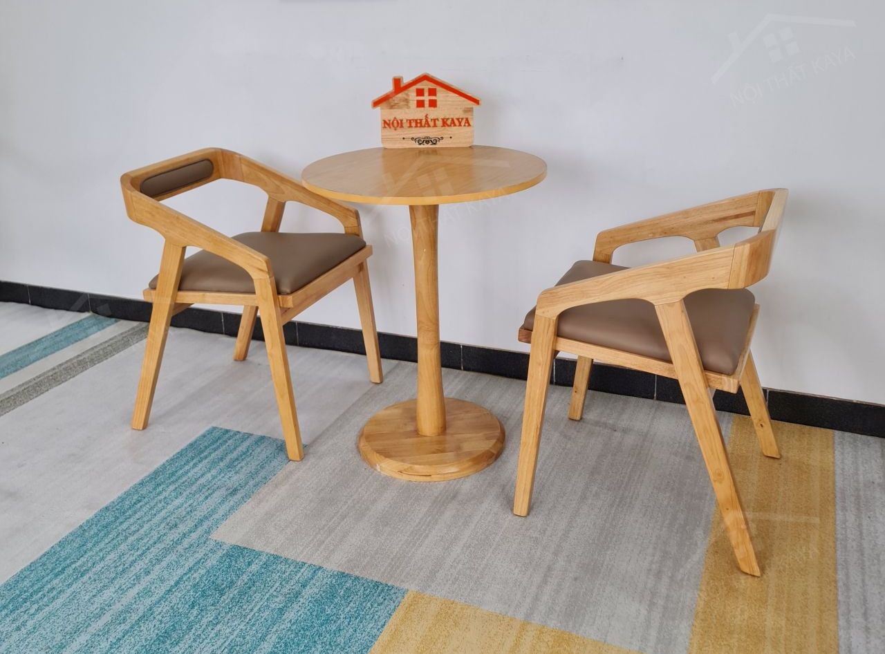 Katana 2 Ghế + Bàn Chân Trụ (2)