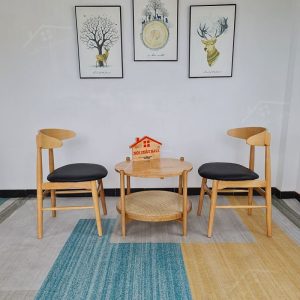 Luna 2 Ghế + Bàn Ky-gh109