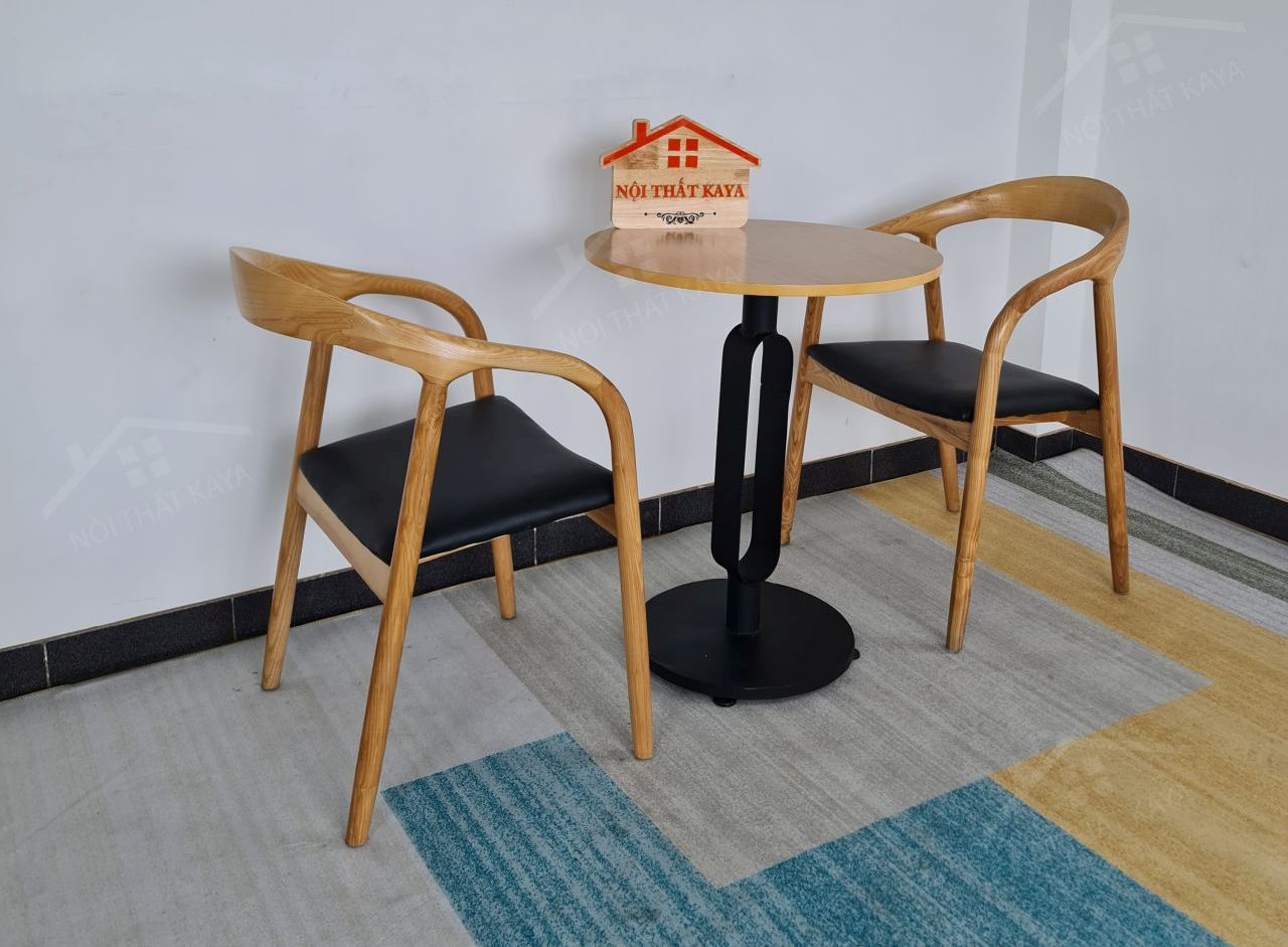 Neva 2 Ghế + Bàn Chân Sắt Ky-gh 101 Tròn (3)