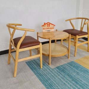 Wishbon 2 Ghế + Bàn Ky-gh 109 (3)