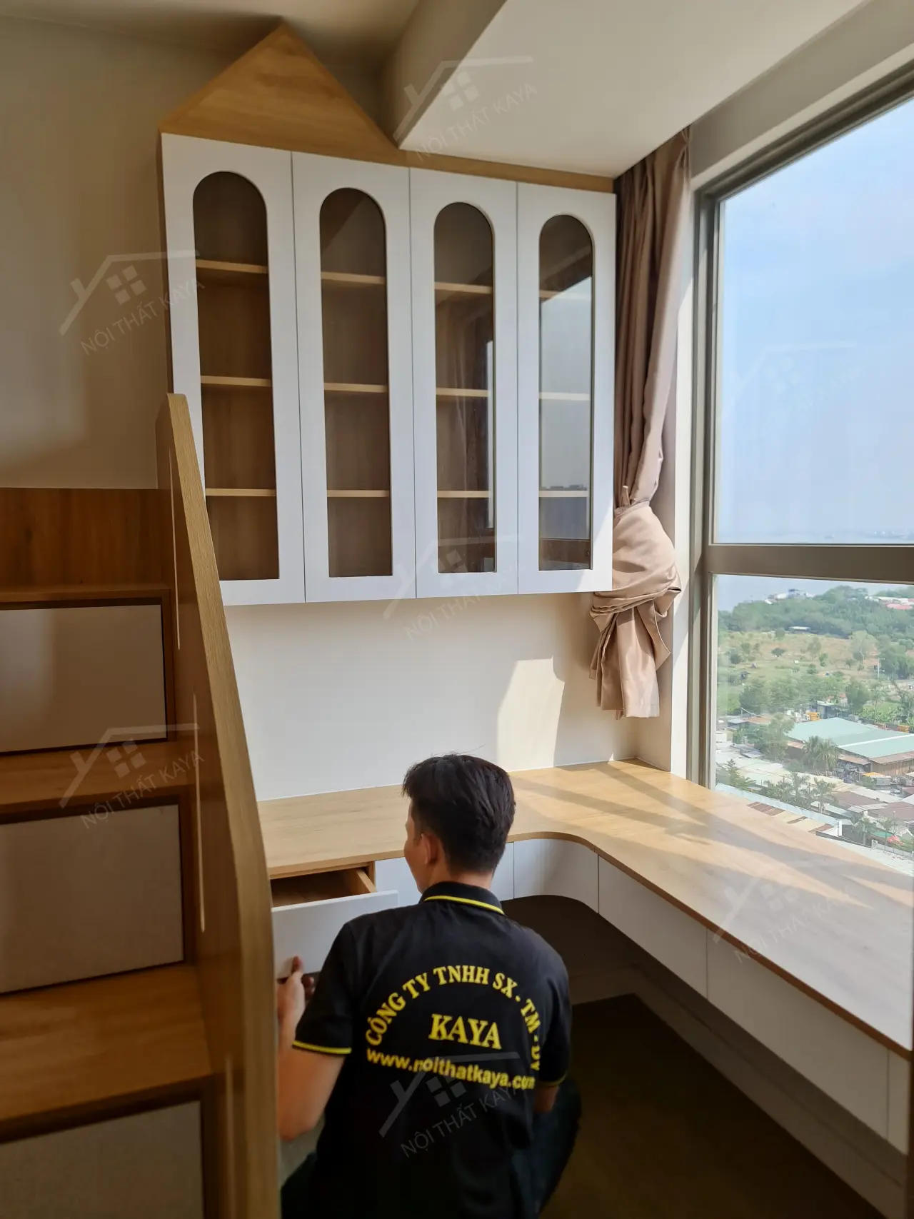 Thi Công Nội Thất Nhà Chị Lina Yang - Chung Cư River Panorama - Kdc Lacasa, Quận 7 (19)
