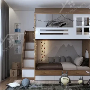 Giường Tầng Gỗ Công Nghiệp 034 (4)