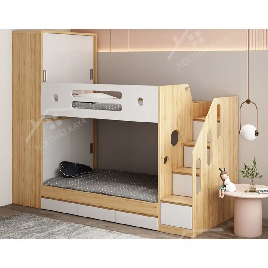 Giường Tầng Gỗ Công Nghiệp 036 (1)