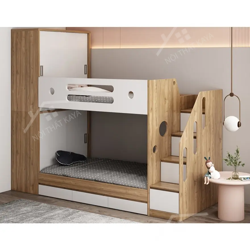 Giường Tầng Gỗ Công Nghiệp 036 (3)