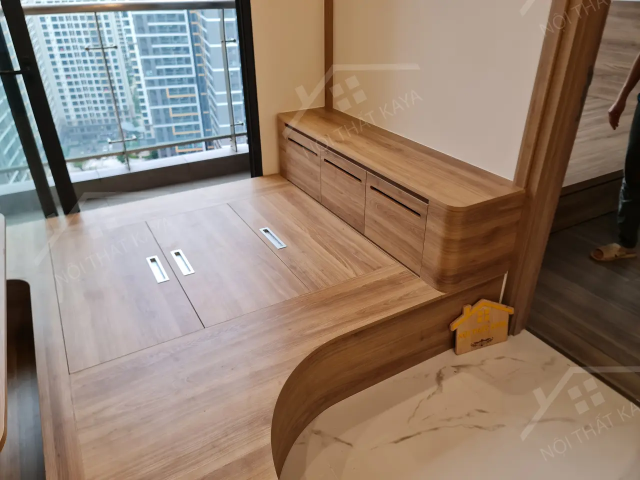 Thiết Kế & Thi Công Nội Thất Nhà Chị Huyền - Vinhomes Grand Park (28)
