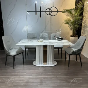 Bộ Bàn Ghế Nhập Khẩu Alice - 6 Ghế - K37 (2)