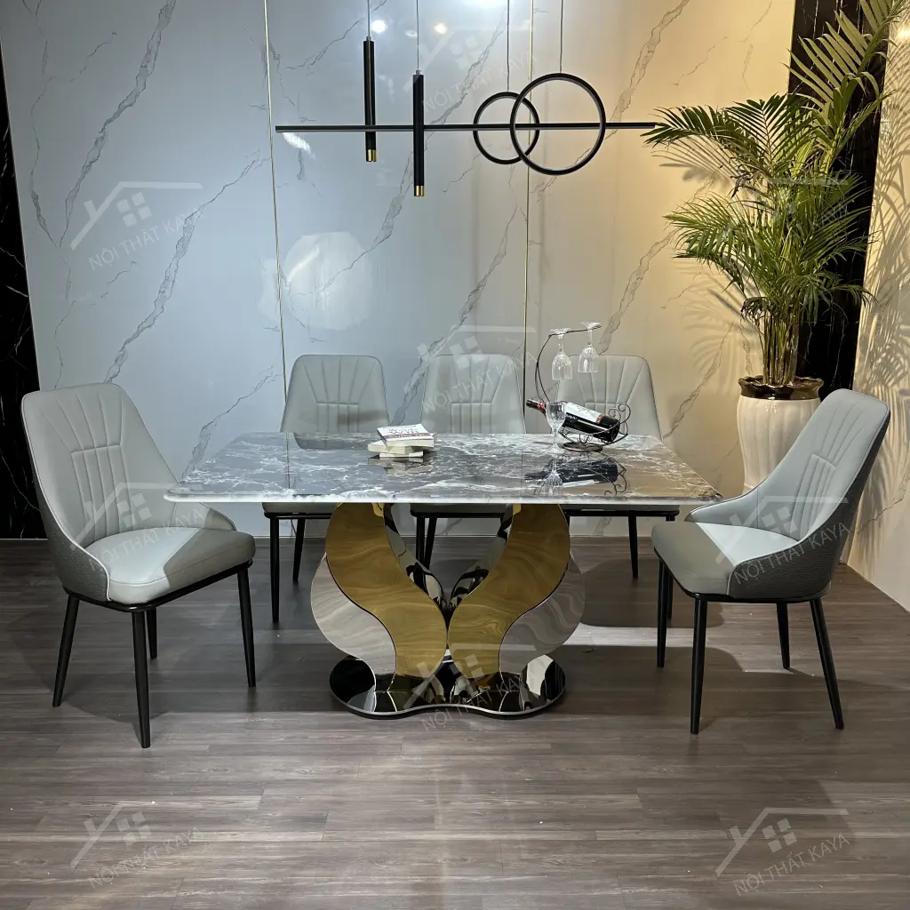 Bộ Bàn Ghế Nhập Khẩu Alice - 6 Ghế - K72 (3)