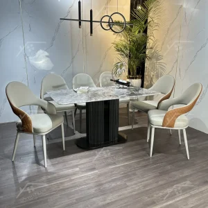 Bộ Bàn Ghế Nhập Khẩu Alix - 6 Ghế - K37 (2)