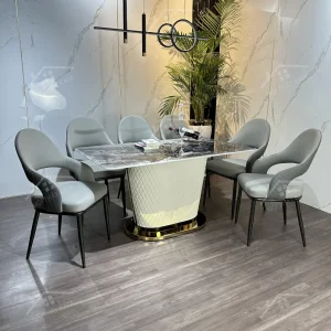 Bộ Bàn Ghế Nhập Khẩu Alix - 6 Ghế - K41
