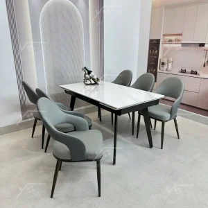 Bộ Bàn Ghế Nhập Khẩu Alix - 6 Ghế - K57 - Kéo Dài (4)
