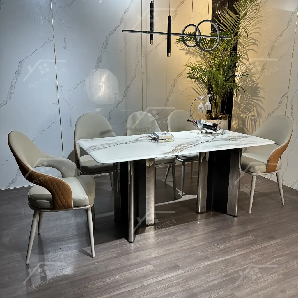 Bộ Bàn Ghế Nhập Khẩu Alix - 6 Ghế - K73 (6)