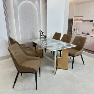 Bộ Bàn Ghế Nhập Khẩu Beyli - 6 Ghế - K80 (4)