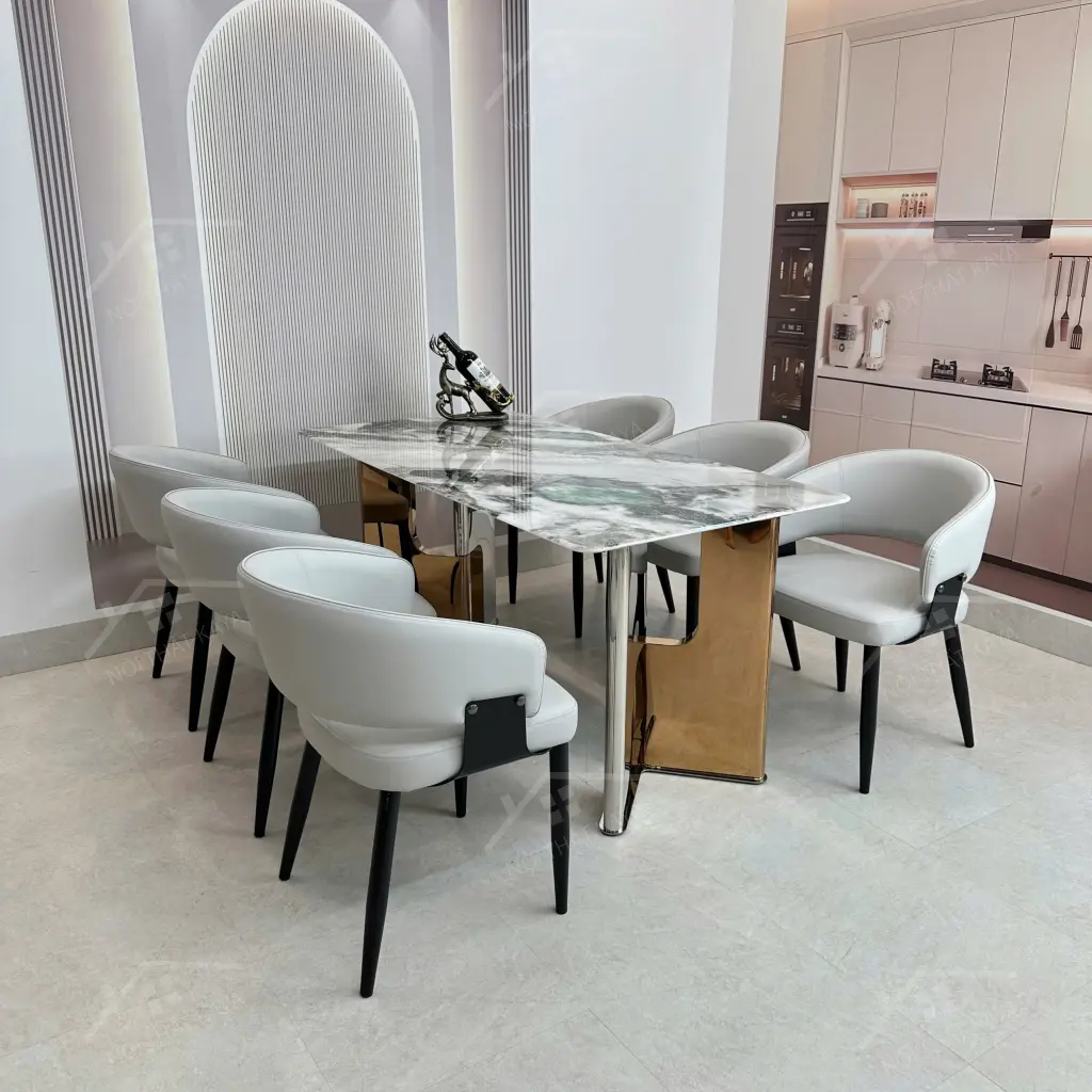 Bộ Bàn Ghế Nhập Khẩu Duke - 6 Ghế - K80 (2)