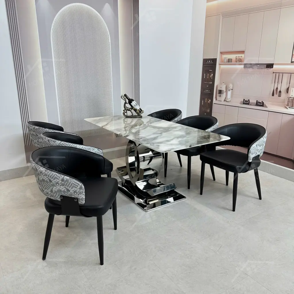Bộ Bàn Ghế Nhập Khẩu Duke - 6 Ghế - K85 (1)