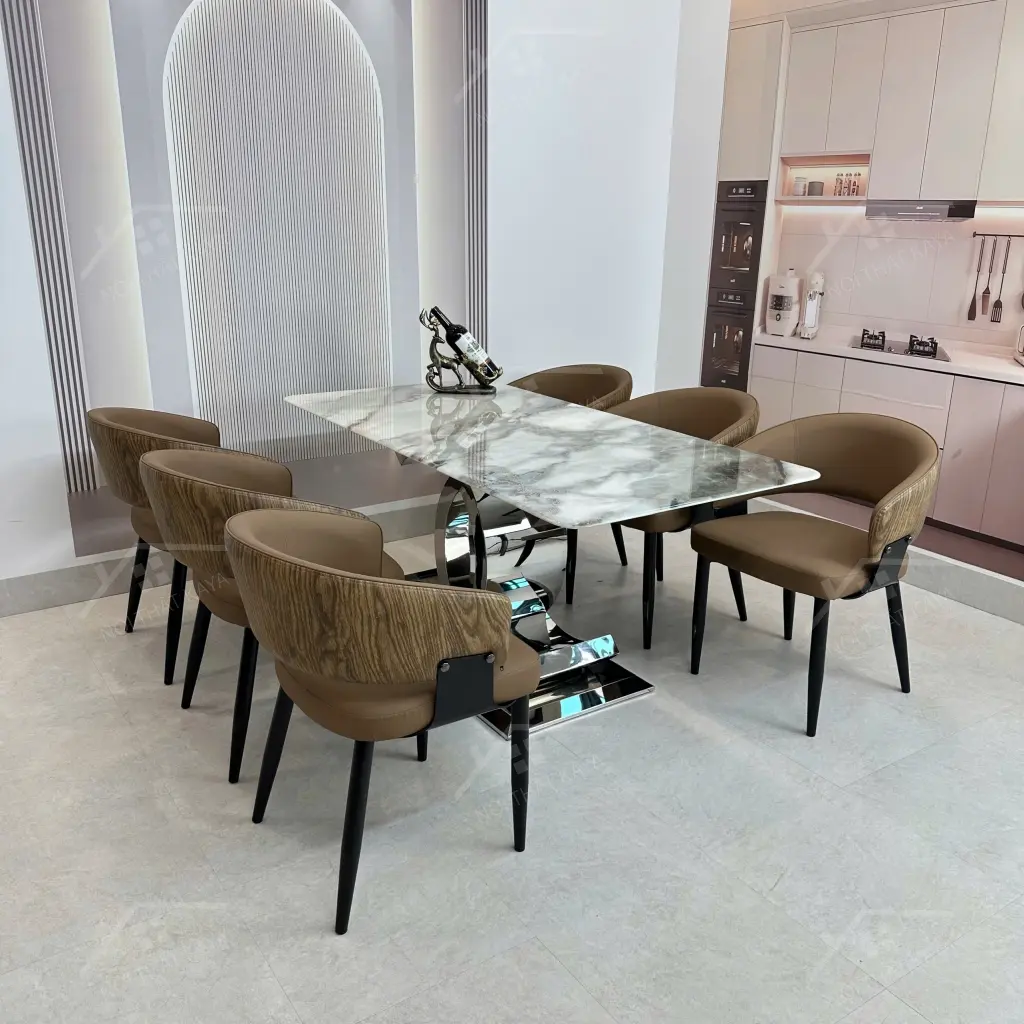 Bộ Bàn Ghế Nhập Khẩu Duke - 6 Ghế - K85 (4)