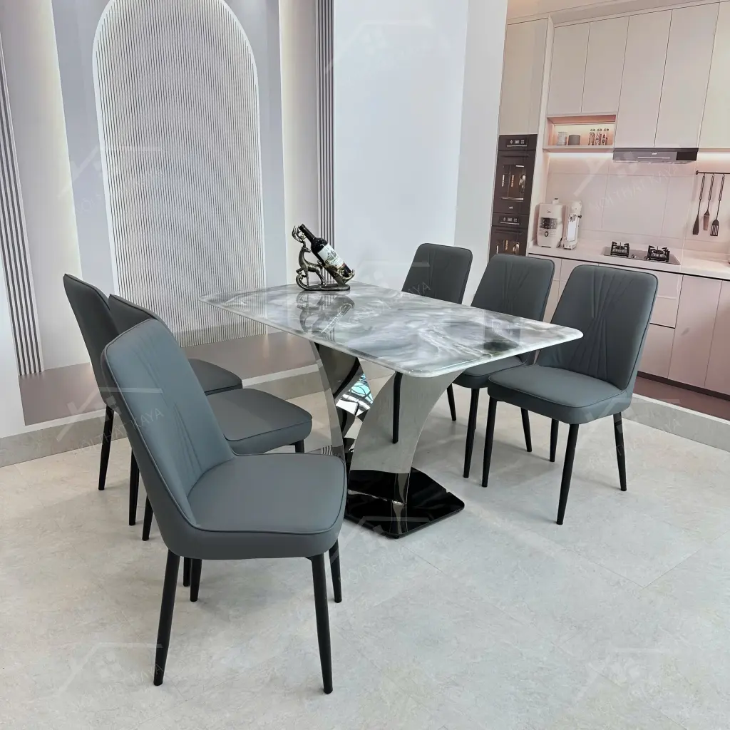 Bộ Bàn Ghế Nhập Khẩu Erica - 6 Ghế - K81 (3)