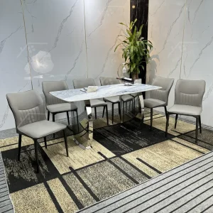 Bộ Bàn Ghế Nhập Khẩu Kelly - 6 Ghế - K55