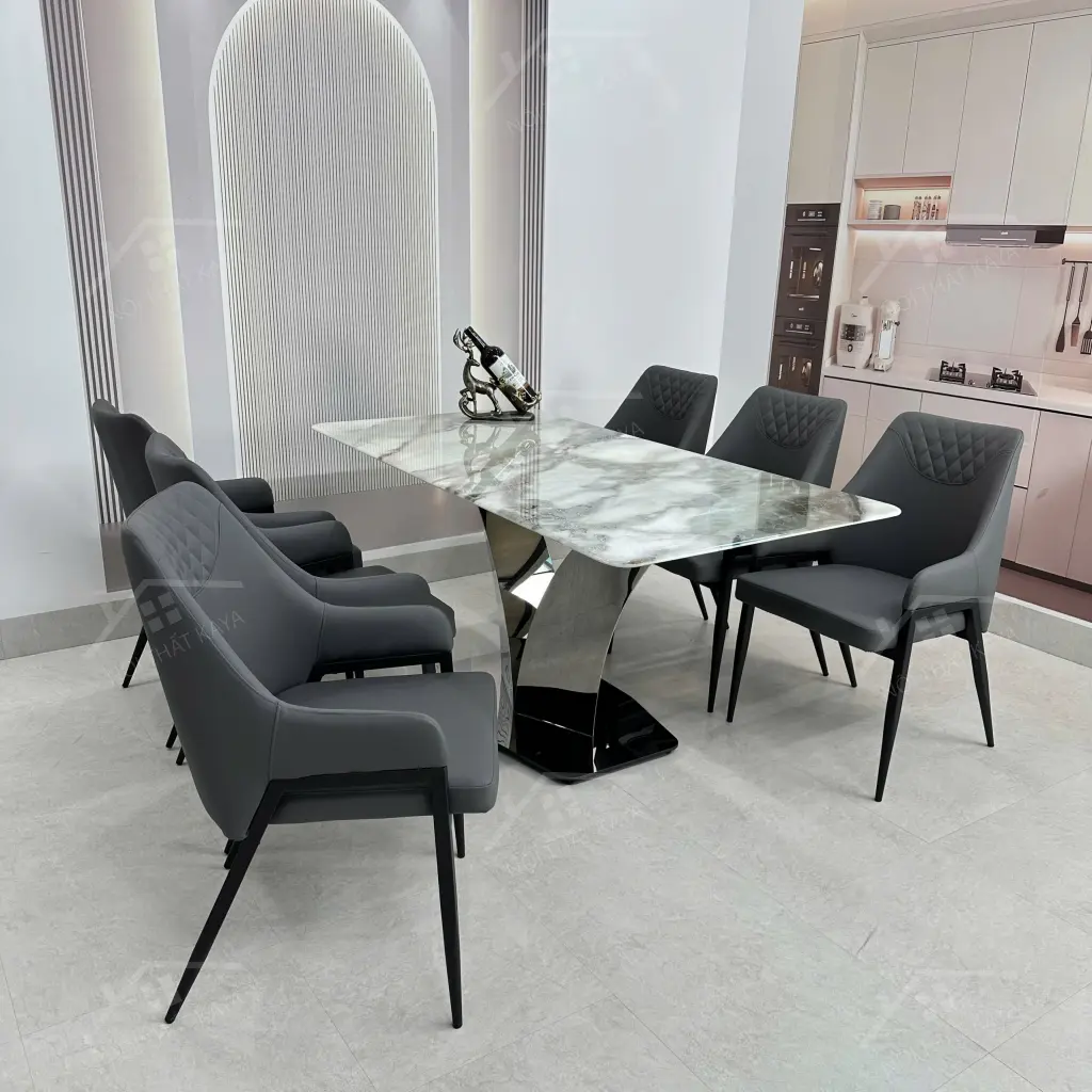 Bộ Bàn Ghế Nhập Khẩu Lucas - 6 Ghế - K81