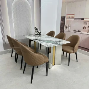 Bộ Bàn Ghế Nhập Khẩu Selila - 6 Ghế - K28