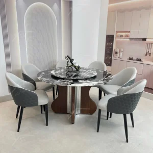 Bộ Bàn Ghế Nhập Khẩu Selila - 6 Ghế - K84