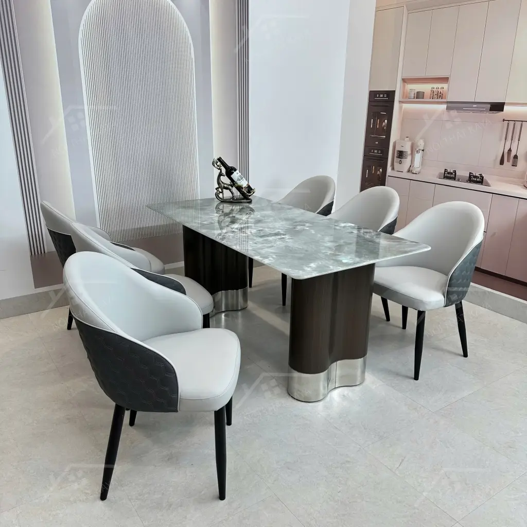 Bộ Bàn Ghế Nhập Khẩu Selila - 6 Ghế - K86