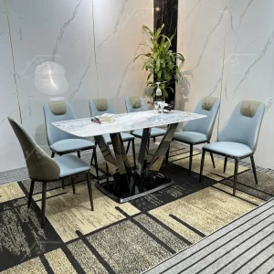 Bộ Bàn Ghế Nhập Khẩu Spot - 6 Ghế - K52