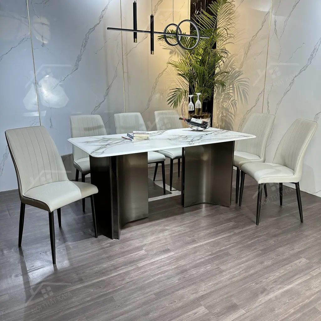 Bộ Bàn Ghế Nhập Khẩu Viking - 6 Ghế - K59
