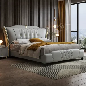 Giường Bọc Nệm đầu Kiểu Gndk028 (3)