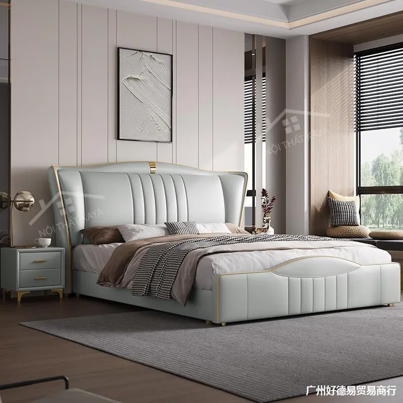 Giường Bọc Nệm đầu Kiểu Gndk029 (3)