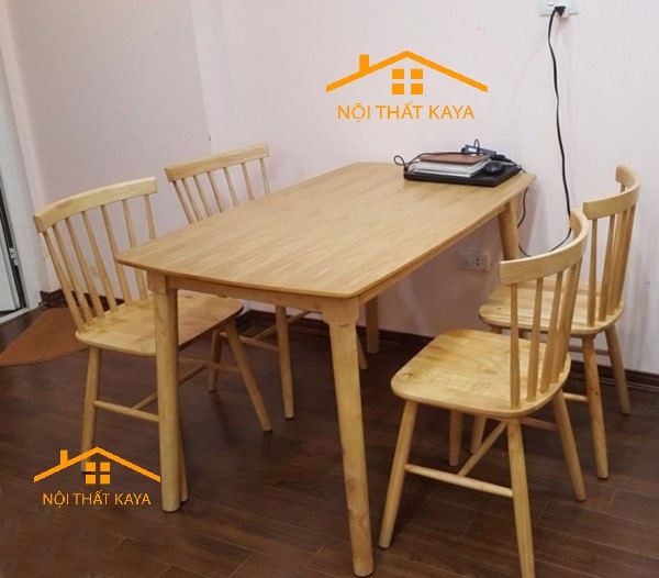Set Bàn Ăn 4 Ghế Sunny (Trắng) BAK-480 - Ảnh 11