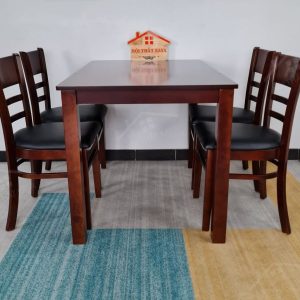 Set Bàn Ăn 4 Ghế Mostar (Nâu) BAK-1152