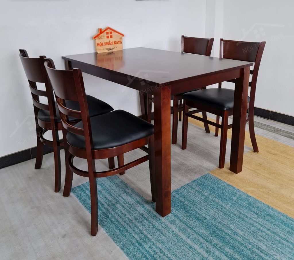 Set Bàn Ăn 4 Ghế Mostar (nâu) Bak-1152 (3)
