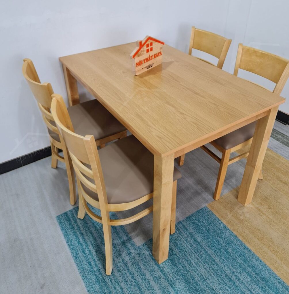 Set Bàn Ăn 4 Ghế Mostar (Nâu) BAK-1152 - Ảnh 9