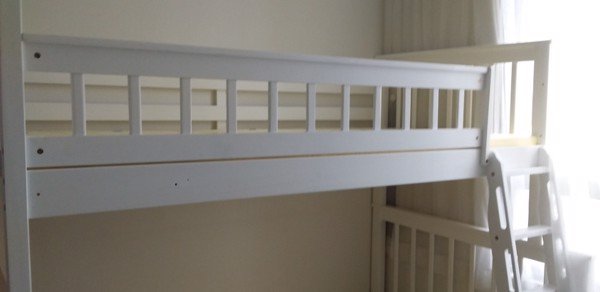 Giường 2 Tầng Xuất Khẩu BF118 (1m-1m2) - Nâu - Ảnh 2